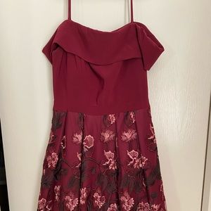 Red Homecoming Formal Dress